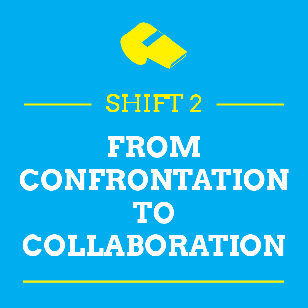 Shift 2: From Confrontation To Collaboration